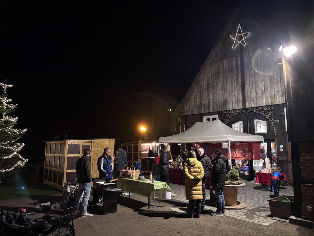 Lichterglanz am Küsterhaus
